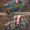 Women's Genuine Leather Wallet – Large Capacity with