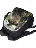 Kids' 3-Piece Wizard Cat Backpack Set – Fantasy Cat Print - Image 5