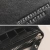 Men's Faux Leather Zip Wallet, Multiple Colors, Compact