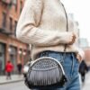 Women's Large Capacity Faux Leather Fringe Crossbody Bag