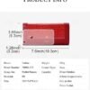 Women's Crocodile Pattern Faux Leather Long Wallet with