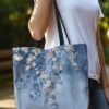 Floral Tote Bag for Women – Stylish Large Capacity