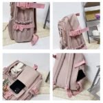 Cute Transparent Pocket Backpack Waterproof with Plush Toy - - Image 2