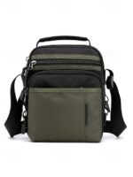 Men's Water-Resistant Nylon Crossbody Messenger Bag – - Image 4