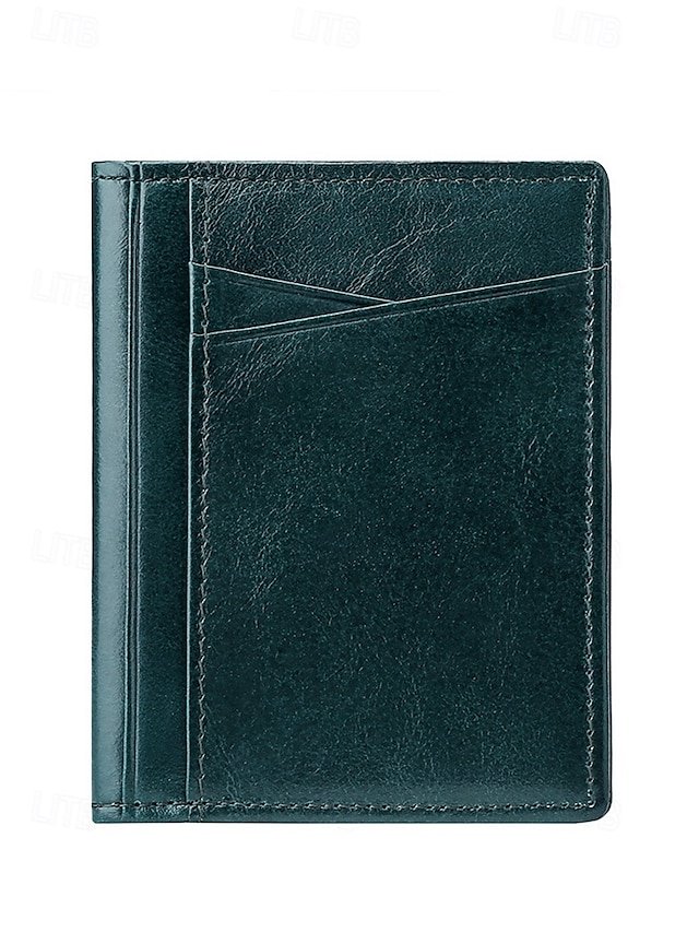 lvcfiu1740399729714 Men's RFID Blocking Wallet, Premium Cowhide Leather, Slim - Image 1