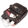 4Pcs Men's Crossbody Bag Shoulder Bag Messenger Bag Nappa