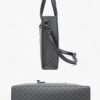 Men's Large Faux Leather Tote Bag – Stylish Business