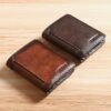 Men's Large Capacity RFID Blocking Cowhide Leather Wallet