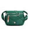 Women's Nylon Crossbody Bag with Multiple Pockets,