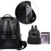 Women's Large Capacity Oxford Backpack - Stylish Anti-Theft