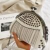 Women's Large Capacity Faux Leather Fringe Crossbody Bag