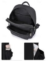 Women's Quilted Waterproof Nylon Backpack – Lightweight - Image 6