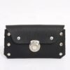 Men's Faux Leather Belted Mobile Waist Bag with Secure Lock