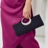 Women's Clutch Evening Bag Wristlet Polyester Party Wedding