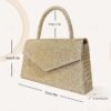 Women's Clutch Evening Bag Shoulder Bags Flap Bag Polyester