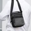 Men's Water-Resistant Nylon Crossbody Messenger Bag –