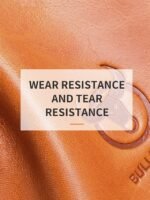 Men's Genuine Leather RFID Blocking Wallet with Chain, - Image 6