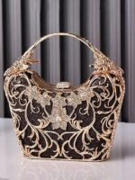 Women's Glitter Evening Handbag – Multiple Colors,