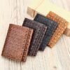 RFID Blocking Genuine Leather Wallet for Men – Trifold Design