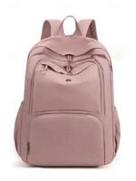 Women's Lightweight Water-Repellent Nylon Backpack with - Image 12