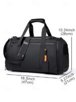 Men's Waterproof Scratch-Resistant Duffel Bag – Large - Image 12
