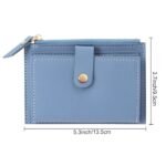 220Pcs Women's Wallet Credit Card Holder Wallet PU Leather Daily - Image 8