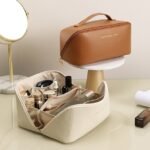 Women's Handbag Makeup Bag Cosmetic Bag PU Leather Travel - Image 2