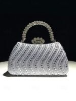 Women's Sequins Evening Bag with Chain Strap, Multiple - Image 16