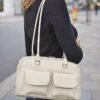 Women's Large Capacity Faux Leather Handbag, Multiple
