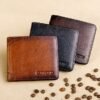 Men's RFID Blocking Bifold Wallet, Genuine Leather Slim