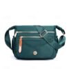 Women's Nylon Crossbody Bag with Multiple Pockets,