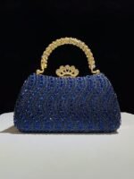 Women's Sequins Evening Bag with Chain Strap, Multiple - Image 18