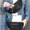 Men's Vintage Leather Sling Bag Fanny pack– Crossbody