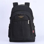 Men's Vintage Canvas Backpack for Travel and School – - Image 7