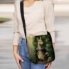 Women's Easter Bunny Shoulder Bag Crossbody Bag - Vintage