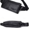 Men's Genuine Leather Waist Bag & Crossbody Sling,