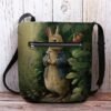 Women's Easter Bunny Shoulder Bag Crossbody Bag - Vintage