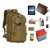 3Pcs 30L Military Tactical Backpack with Multiple Compartments -