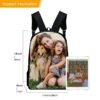 Custom Photo Backpack – Personalized School Bag with Family