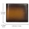 Men's RFID Blocking Genuine Leather Wallet – Slim Bifold