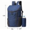 3Pcs Lightweight Waterproof Hiking Backpack – Large Capacity