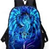 Boys' dragon themed three-piece backpack set, Including