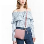 Women's 3-Piece Handbag Set - Pink Faux Leather Tote, - Image 10