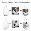 Men's Women's Kid's Tote Shoulder Bag Canvas Tote