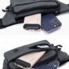 30pcs Men's Water-Repellent Nylon Waist Bag – Multi-Pocket