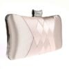 Women's Satin Evening Clutch Bag – Elegant Purple Purse
