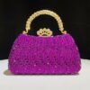 Women's Sequins Evening Bag with Chain Strap, Multiple