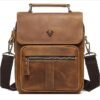 4Pcs Men's Crossbody Bag Shoulder Bag Messenger Bag Nappa