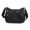 Women's Multi-Pocket Nylon Crossbody Bag – Lightweight