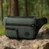 30pcs Men's Water-Repellent Nylon Waist Bag – Multi-Pocket